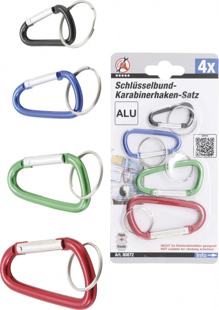 Karabinų rinkinys | 4 vnt. (80872)