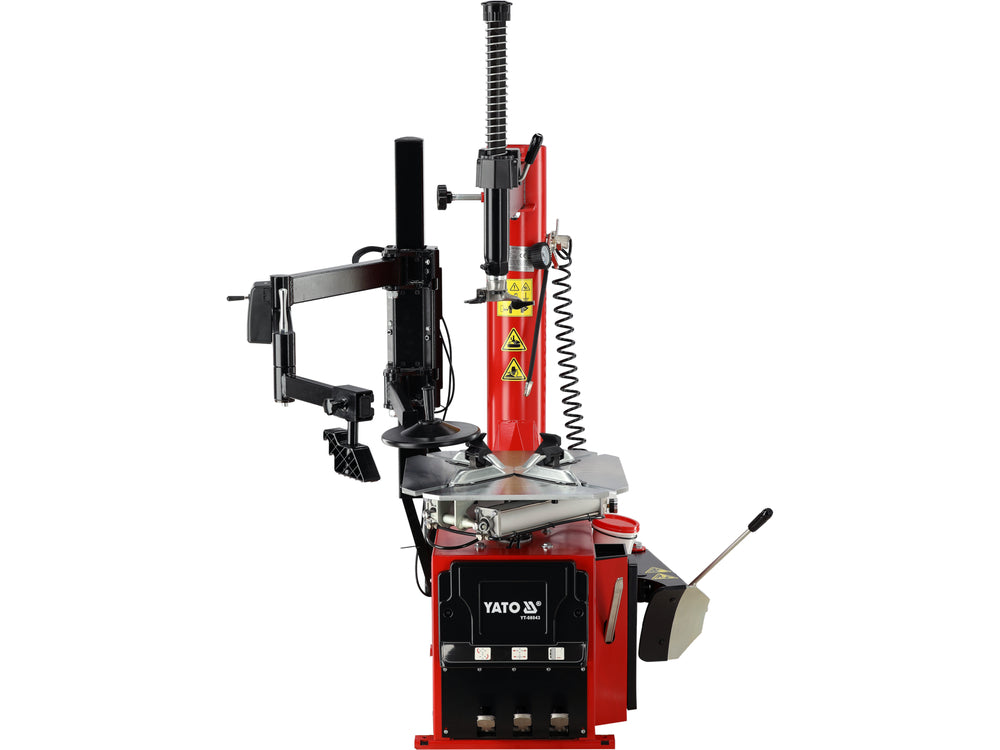 TYRE FITTING MACHINE WITH ASSIST ARM | 1.1 kW | FOR 10–24" RIMS (YT-08043)