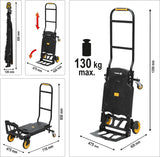 FOLDABLE HAND TRUCK 2IN1 130KG (78663)