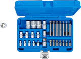 Antgalių ir galvučių rinkinys | E-Type / T-Star (Torx) | 30 vnt. (5025)