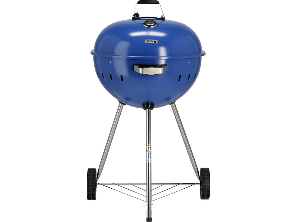 CHARCOAL BBQ, ROUNDED, 54CM BLUE (YG-20302)