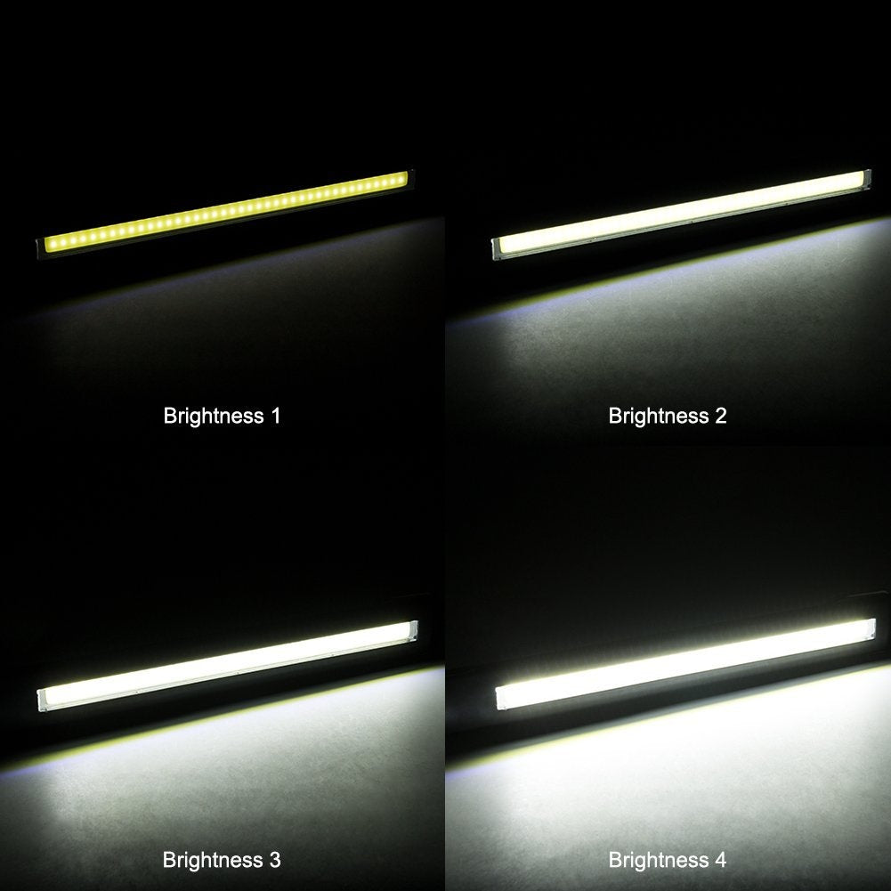 COB-LED darbo lempa | itin plokščio tipo | daug padėčių | USB + 220V maitinimo blokelis (CSW580)