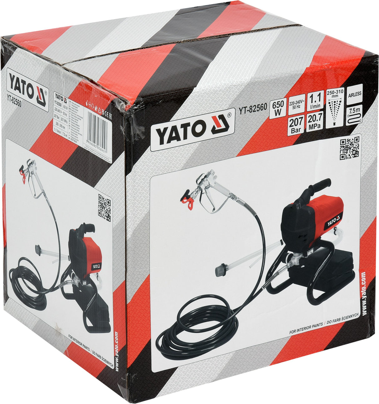 Dažymo agregatas | 650 W (YT-82560)