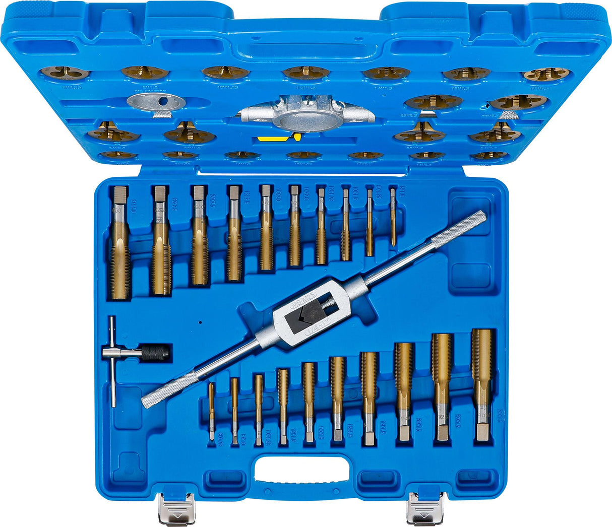 TAP AND DIE SET | TIN-COATED | M6 - M24 | 45 PCS (1899)