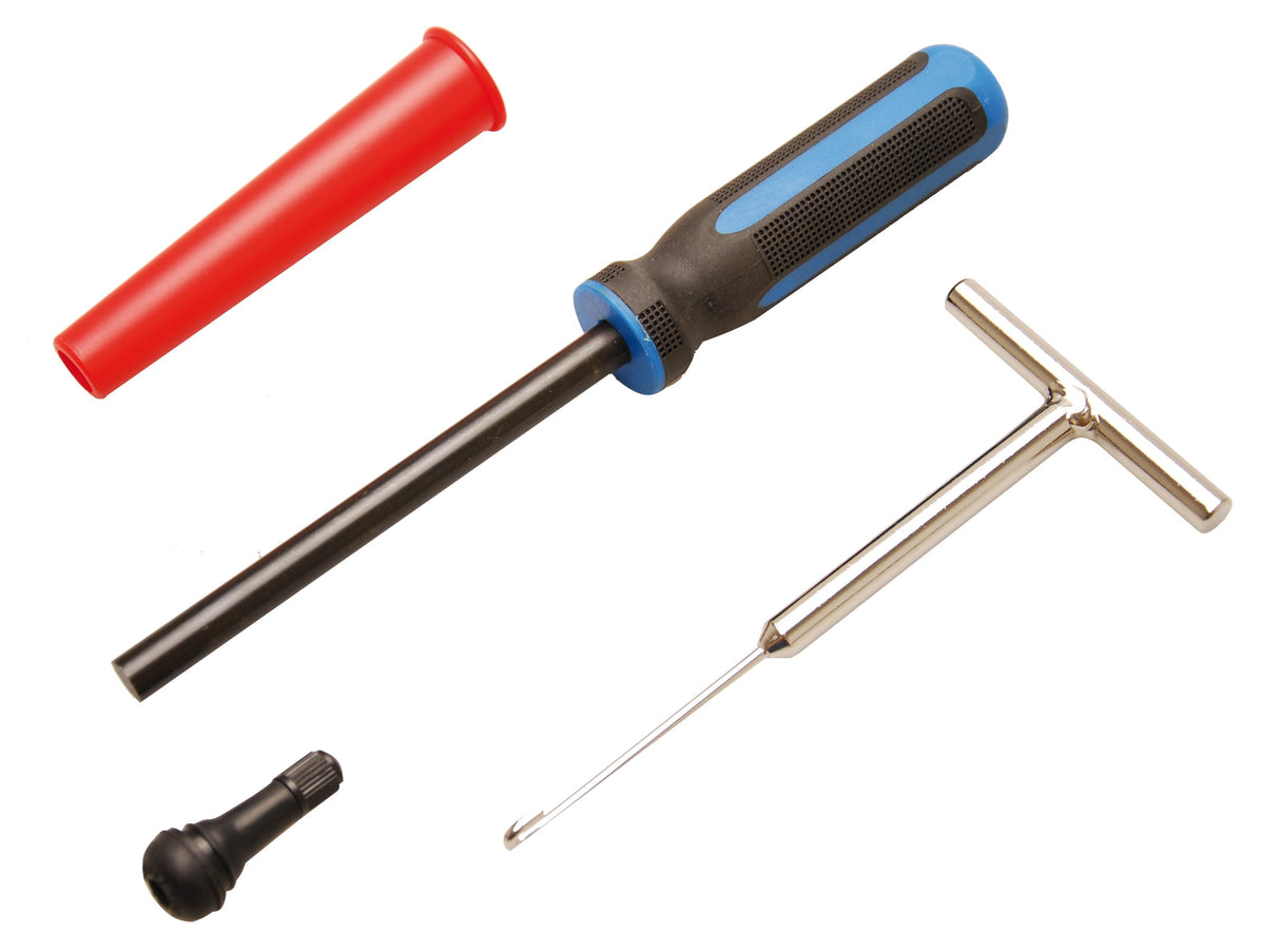 TYRE VALVE INSERTING TOOL SET | 4 PCS. (8766)