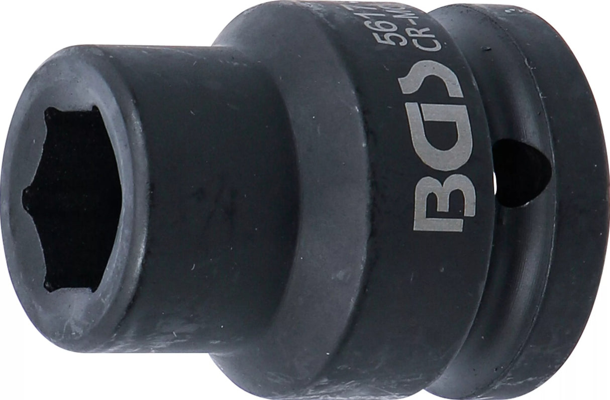 Galvutė smūginė šešiakampė | 20 mm (3/4") | 17 mm (5617)