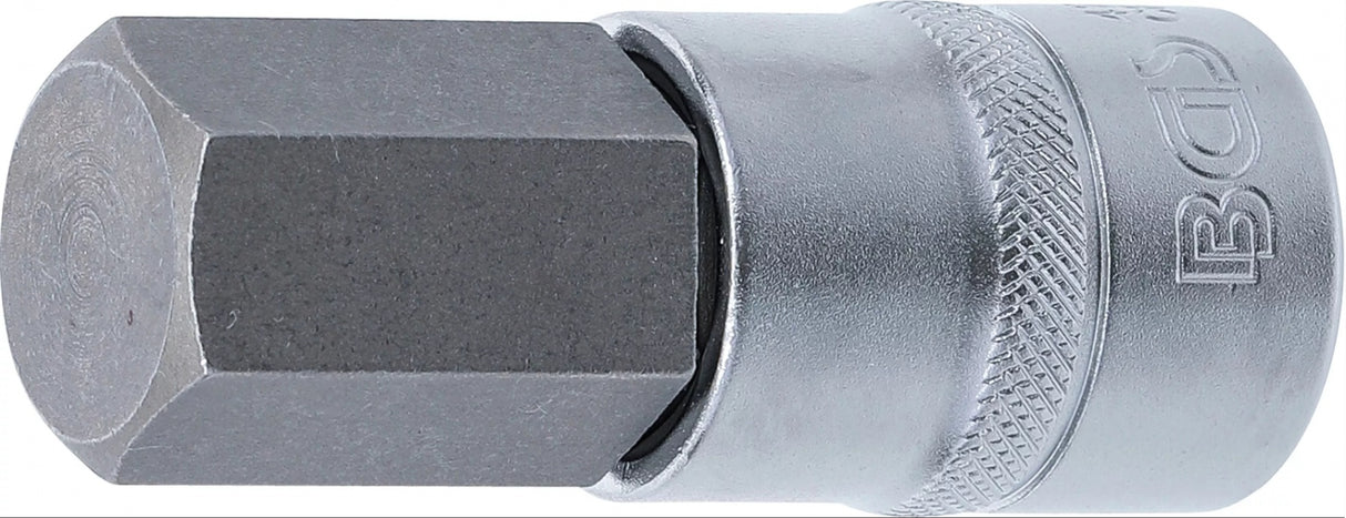 Бита, запрессованная в головку | длина 70 mm | 12,5 mm (1/2") | шестигранник 22 mm