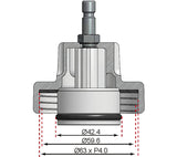 Spaudimo adapteris Nr. 13 BGS 8027, 8098 | Chrysler, Mercedes (8027-13)