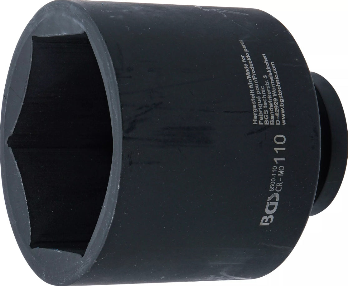 Galvutė smūginė šešiakampė, ilga | 25 mm (1") | 110 mm (5500-110)