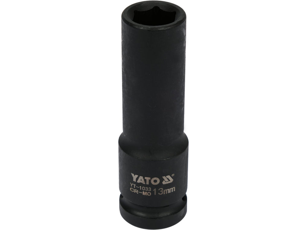 Galvutė smūginė šešiakampė ilga | 12,5 mm (1/2") | 13 mm (YT-1033)