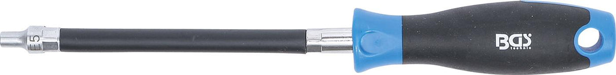Lanksti rankena su galvute | E tipas E 5 | Spyruoklės ilgis 150 mm (70021)