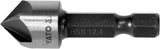 Freza/grąžtas metalui | HSS | Hex 6,3 mm (1/4") | Ø 12.4 mm (YT-44724)