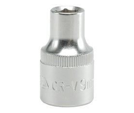 SOCKET  9MM 1/2" 6PT CV REGULAR (YT-1202)