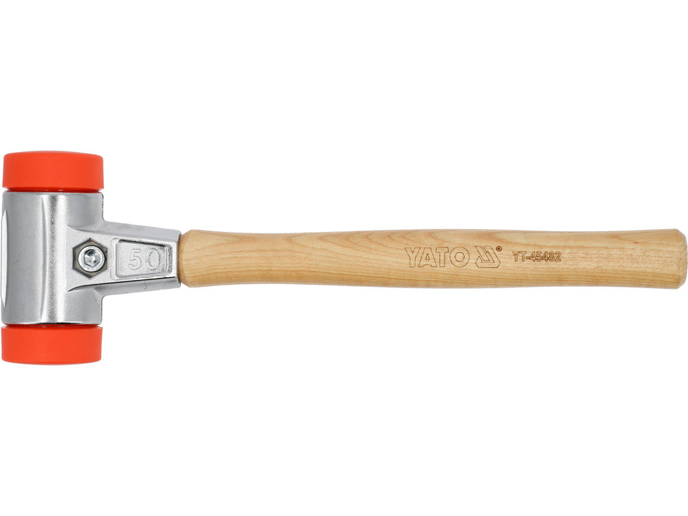 Grindinio plaktukas | hickory rankena | Ø 50 mm | 830 g (YT-45482)