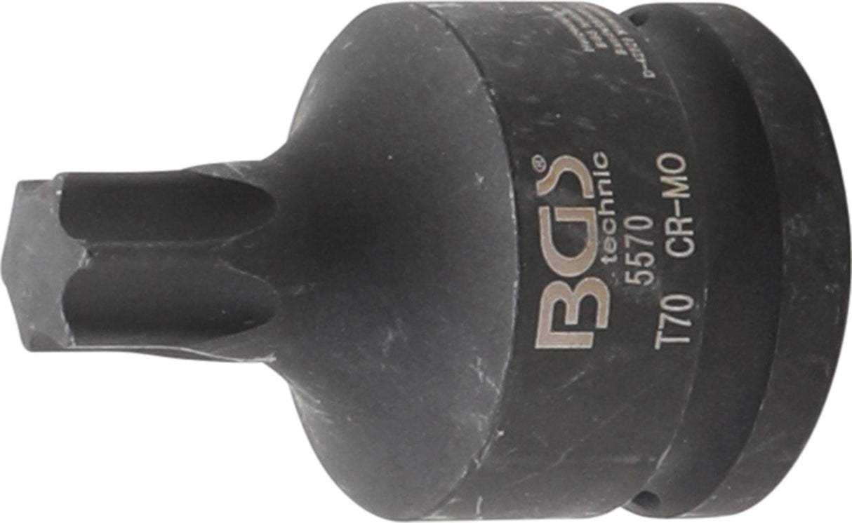 Ударная бита | 20 mm (3/4") T-Star (Torx) T70