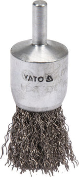 CUP BRUSH 25MM INOX FOR DRILL (YT-47496)