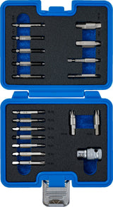 Varžtų ištraukimo rinkinys | vidiniam šešiakampiui 1,5 - 10 mm / T-Star (Torx) | T10 - T55 | 19 vnt. (9173-1)