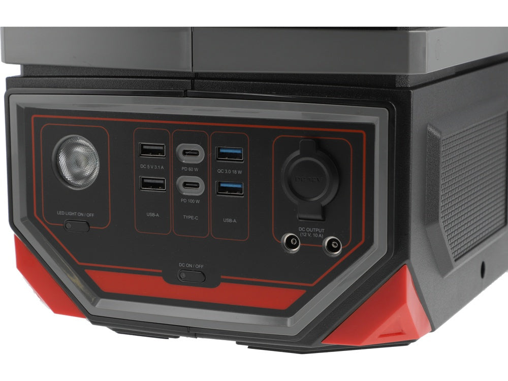 PORTABLE BATTERY STATION 1200W W/ UPS, 917WH (YT-83092)