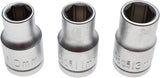 Galvučių rinkinys  | 12,5 mm (1/2") | 10 - 11 - 13 mm | 3 vnt. (15123)