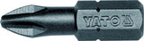 Antgalis kryžminis 1/4"x25MM, dydis PH2, S2 50 vnt  (YT-7808)