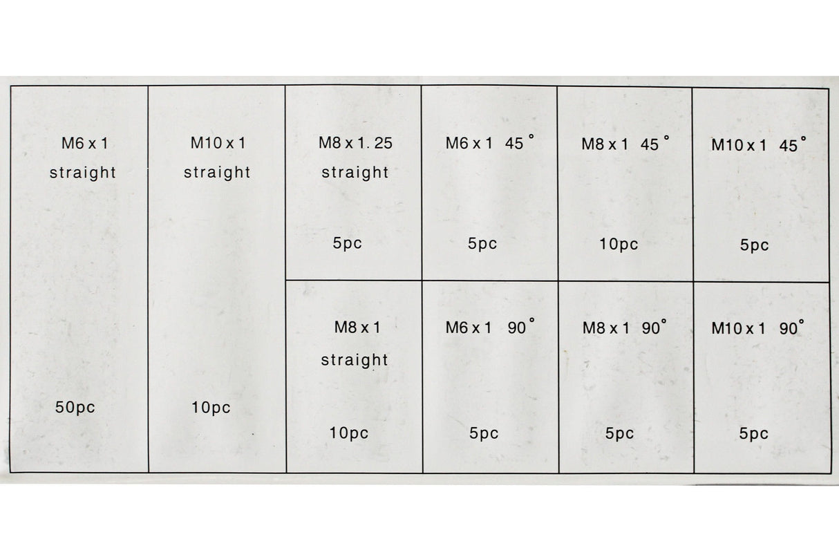 Tepimo taškų rinkinys | M10 110 | 110 vnt. (OL6020)