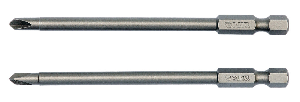 Antgaliai kryžminiai trikampiai 1/4", 2vnt, : NR1 X100MM; NR3 X100MM (YT-0496)