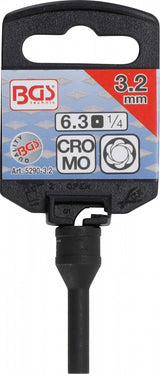 Kaitinimo žvakės elektrodo ištraukimo/išsukimo galvutė | 6,3 mm (1/4") | 3,2 mm (5290-3.2)