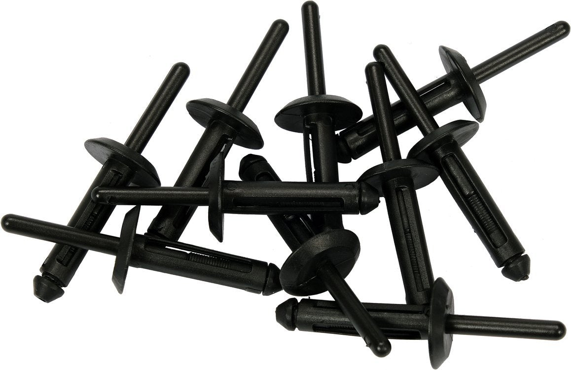Kniedės plastikinės | 5,0 x 15,8 mm | 10 vnt. (YT-35981)