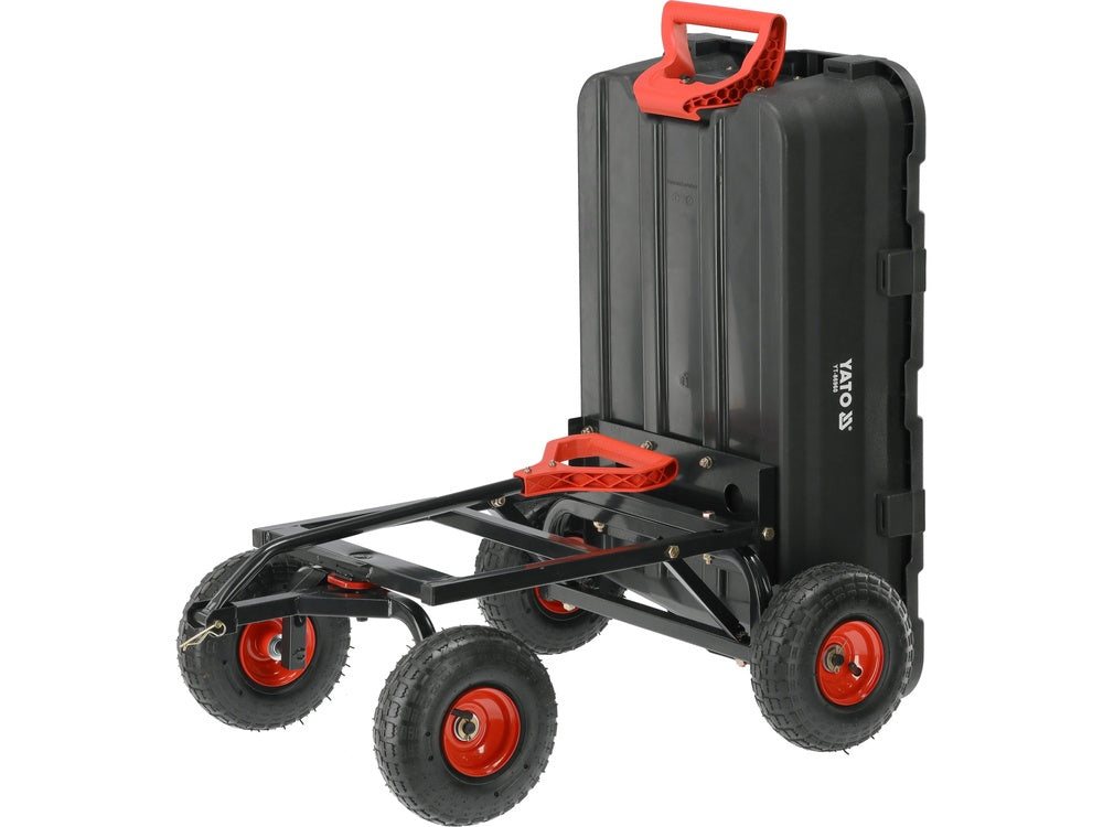 Sodo vežimėlis su savivarčiu XL 350 kg, 10 colių ratai (YT-86960)