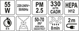 Oro valytuvas | galia 55W | 330 m3 / h (66934)
