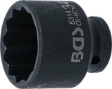 Galvutė smūginė | 12 kampų | 12,5 mm (1/2") | 34 mm (5314)