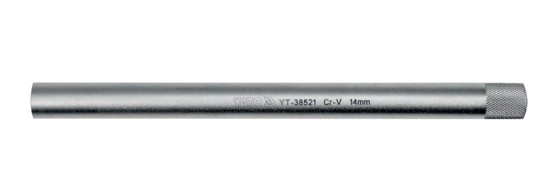 Galvutė žvakėms 12 kampų | ypač ilga | magnetinė | 10 mm (3/8") | 16 mm (YT-38522)