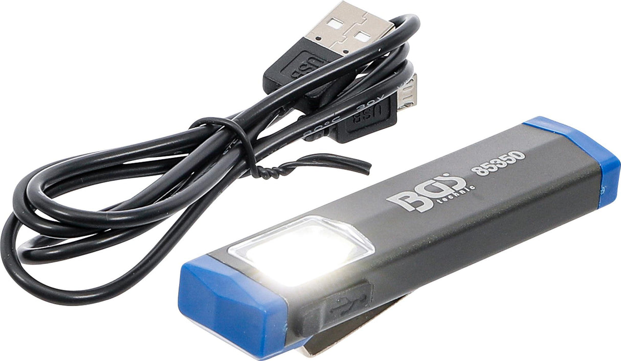 COB-LED ALUMINIUM MINI HANDHELD LAMP (85350)