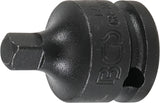 Smūginis adapteris | vidinis kvadratas 10 mm (3/8") - išorinis kvadratas 6.3 mm (1/4") (171)