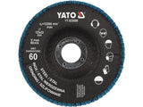 FLAP DISC | 125 MM X 22 | P60 (YT-833006)