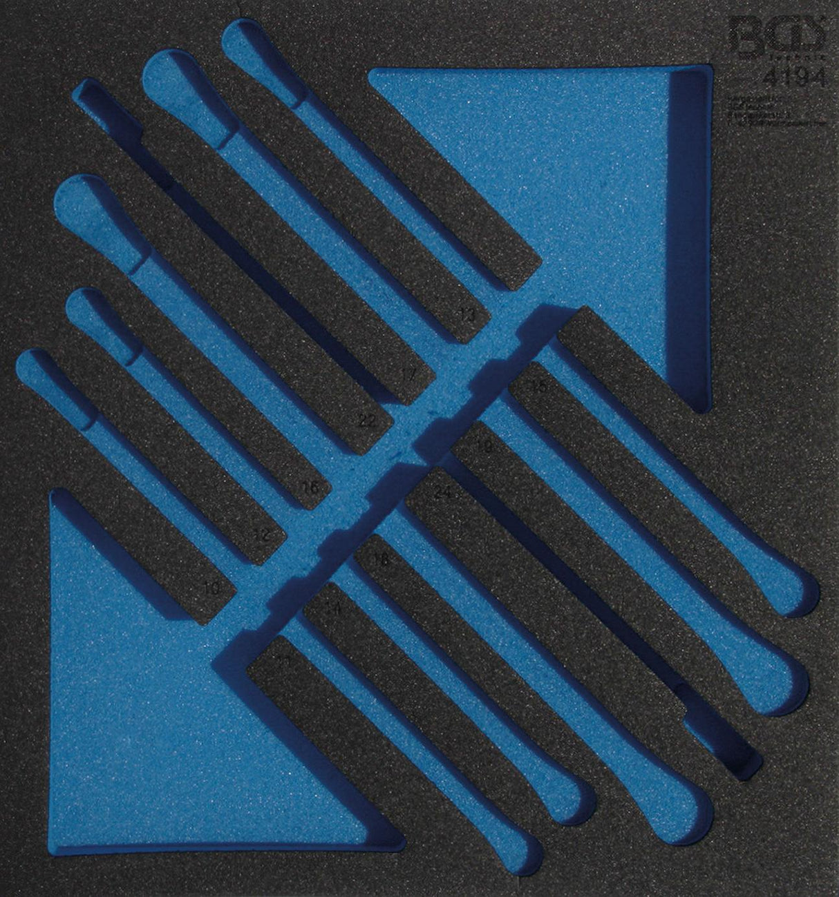 TOOL TRAY 2/3 | EMPTY | FOR BGS 4194 (4194-1)