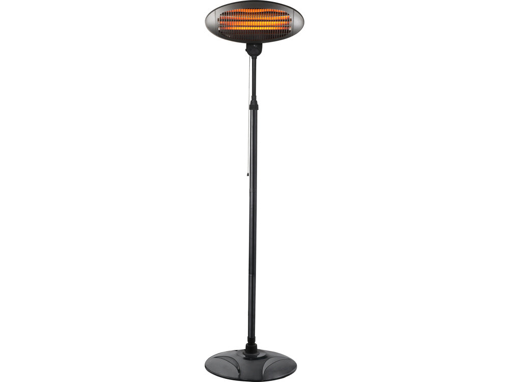 Infraraudonųjų spindulių šildytuvas | mobilus | 2000W (68792)