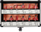 ROUTER BIT SET 12 PCS (YT-68005)