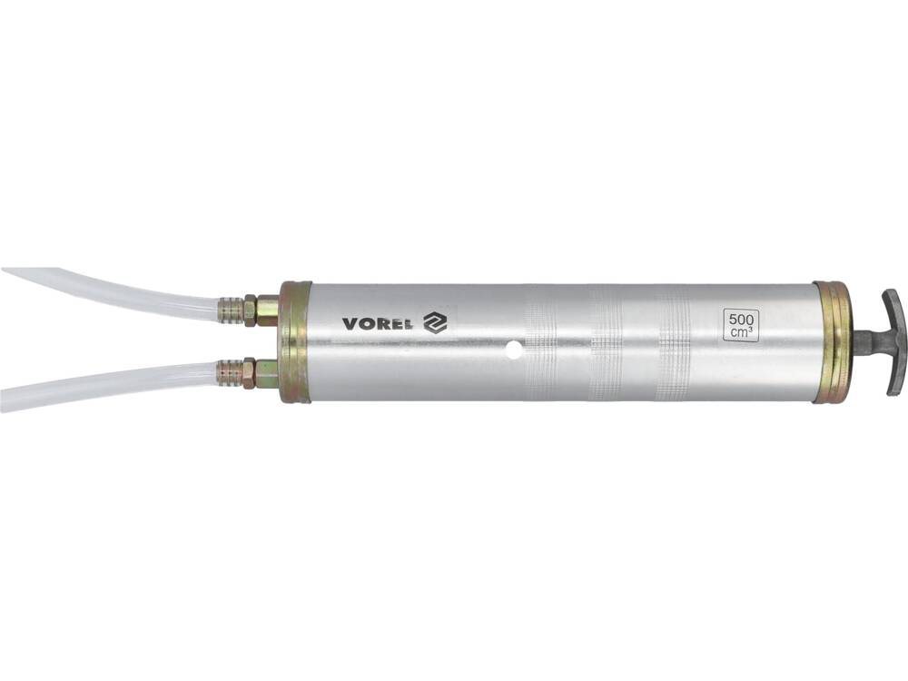 Švirkštas skystam tepalui | dvigubas veikimas | 500 ml (78035)