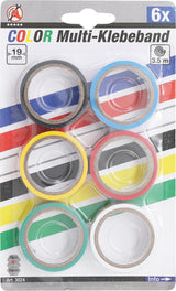 Spalvotos izoliacijos rinkinys | 19 x 3,5 m | 6 vnt. (3024)