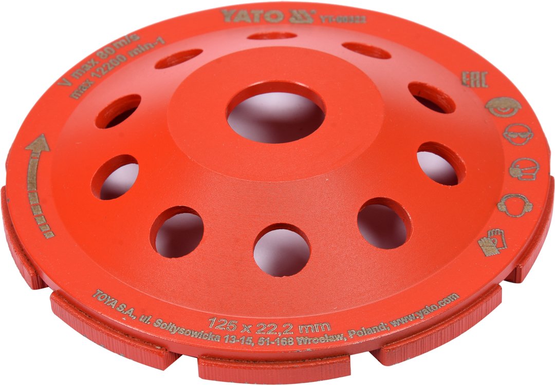 Алмазный шлифовальный диск | тарельчатый тип | M14x125 mm