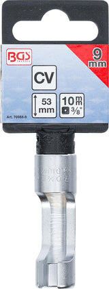 Speciali galvutė su įšpjova | 10 mm (3/8") | 9 mm (70988-9)