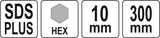 Удлинитель для коронки TCT | SDS plus | 10 mm Hex