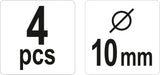 Центровочные метки 10 mm / 4 шт.