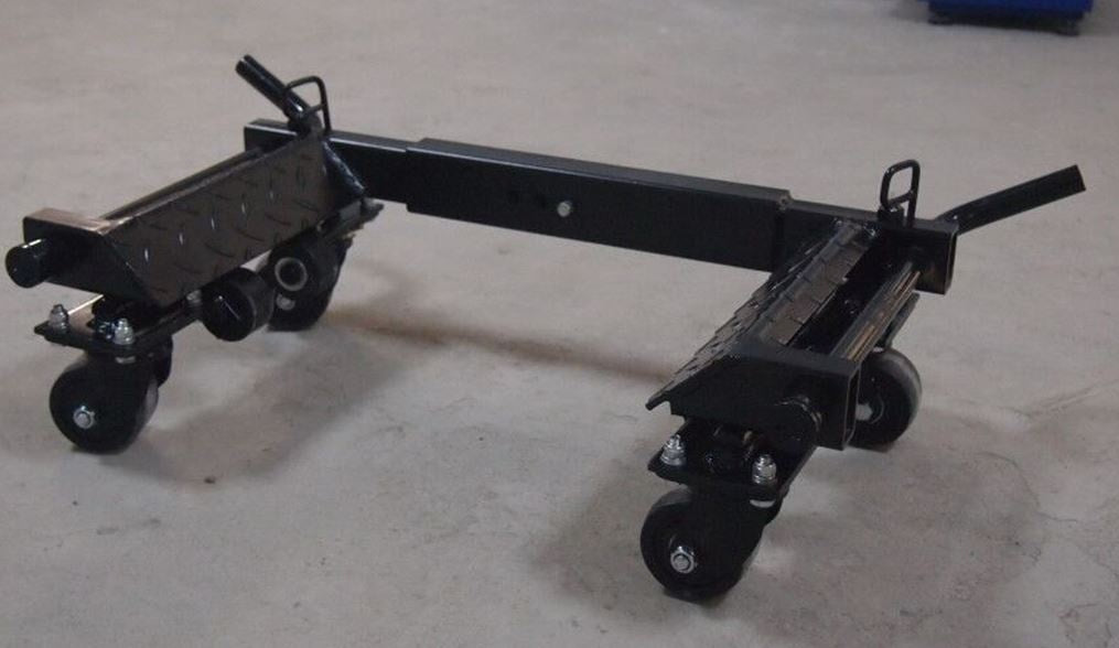 POSITIONING DOLLY | 2X800 KG | 14"-23"/ 300 MM FOR TYRES | 1600 KG / 2 PCS. (PJ800)