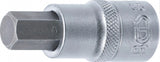 Antgalis įpresuotas į galvutę | 12,5 mm (1/2") | hex šešiakampis 12 mm (4256)