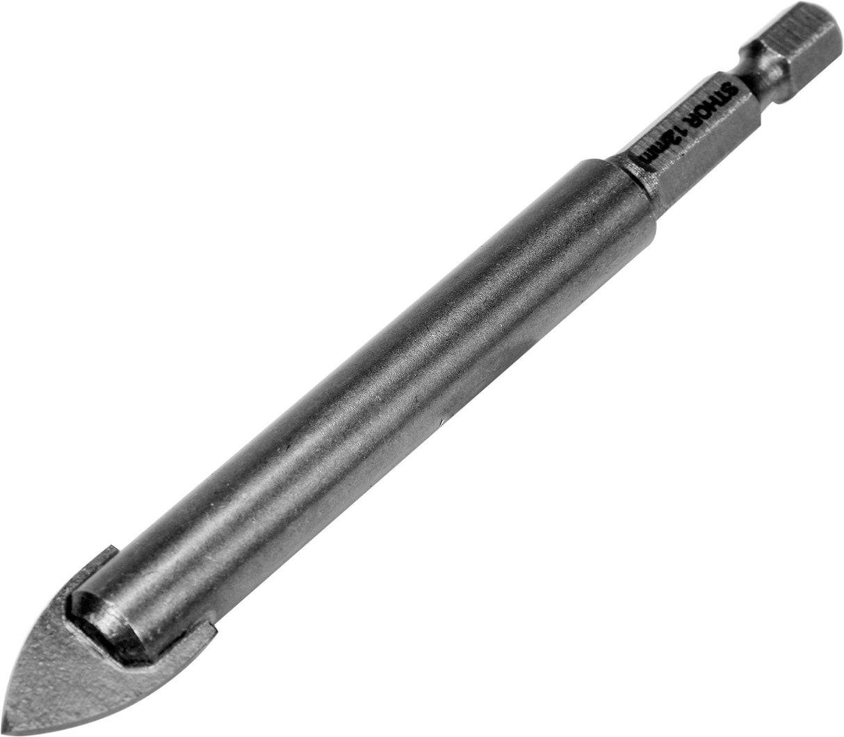 GLASS AND TILE DRILL WITH HEX SHANK 12MM (21706)