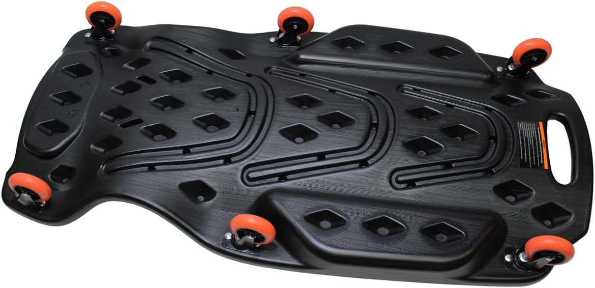 Лежак на колёсах | profi | 42" | HDPE 100% | с лотком для инструментов