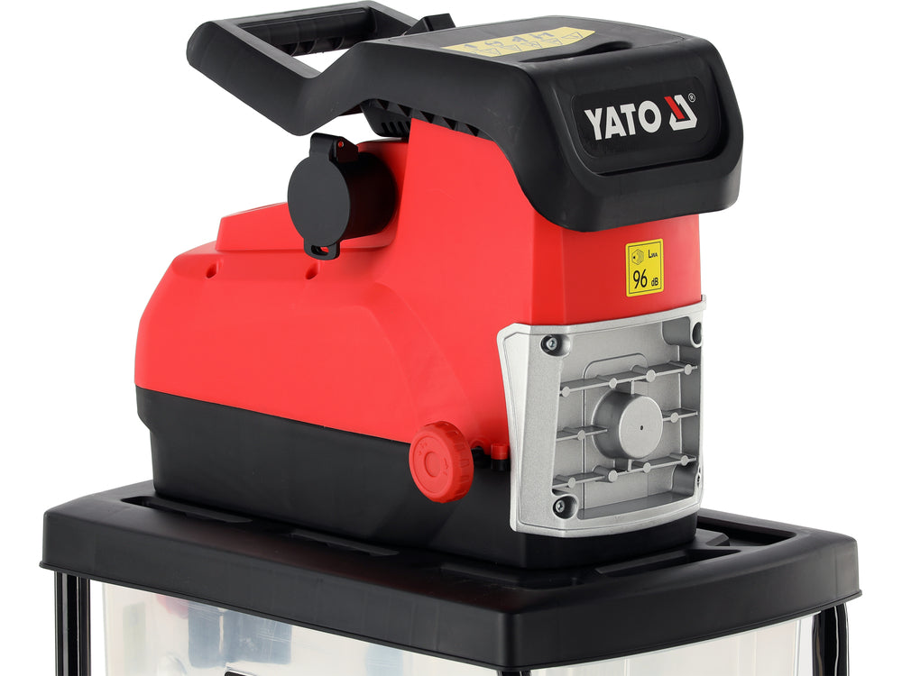 QUIET ELECTRIC BRANCH SHREDDER | 2800W | 45 MM | 55L (YT-852371)