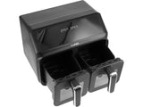 Karšto oro gruzdintuvė | 2200W | 4L + 4L (67563)